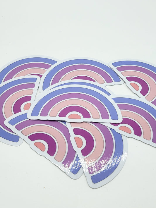 Rainbow Sticker| Sticker| Rainbow| Gift| Weatherproof|